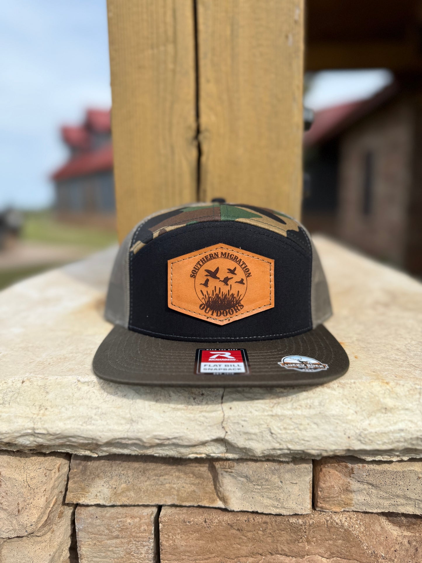 Leather Patch Hats